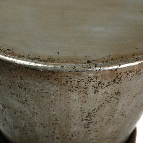 Iron Stool Rustic Zinc PC022 Zentique