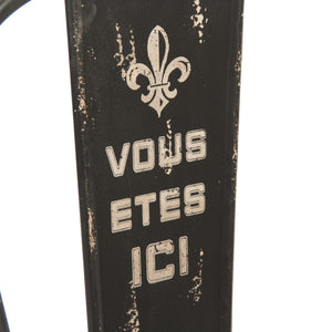 Christelle Iron Chair Antique Black PC023 Zentique