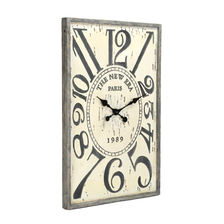 Zentique Wooden Minimalist Wall Clock — Radiata Pine Face, Quiet Movement, Slim Profile for Modern Spaces PC040