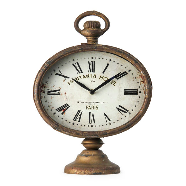 Clock Antique Bronze PC043 Zentique