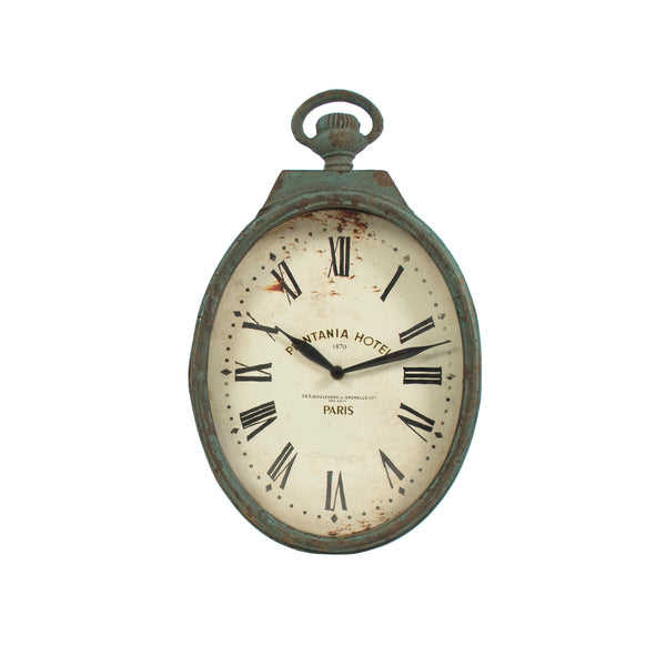 Clock Antique Grey-Green PC044 Zentique