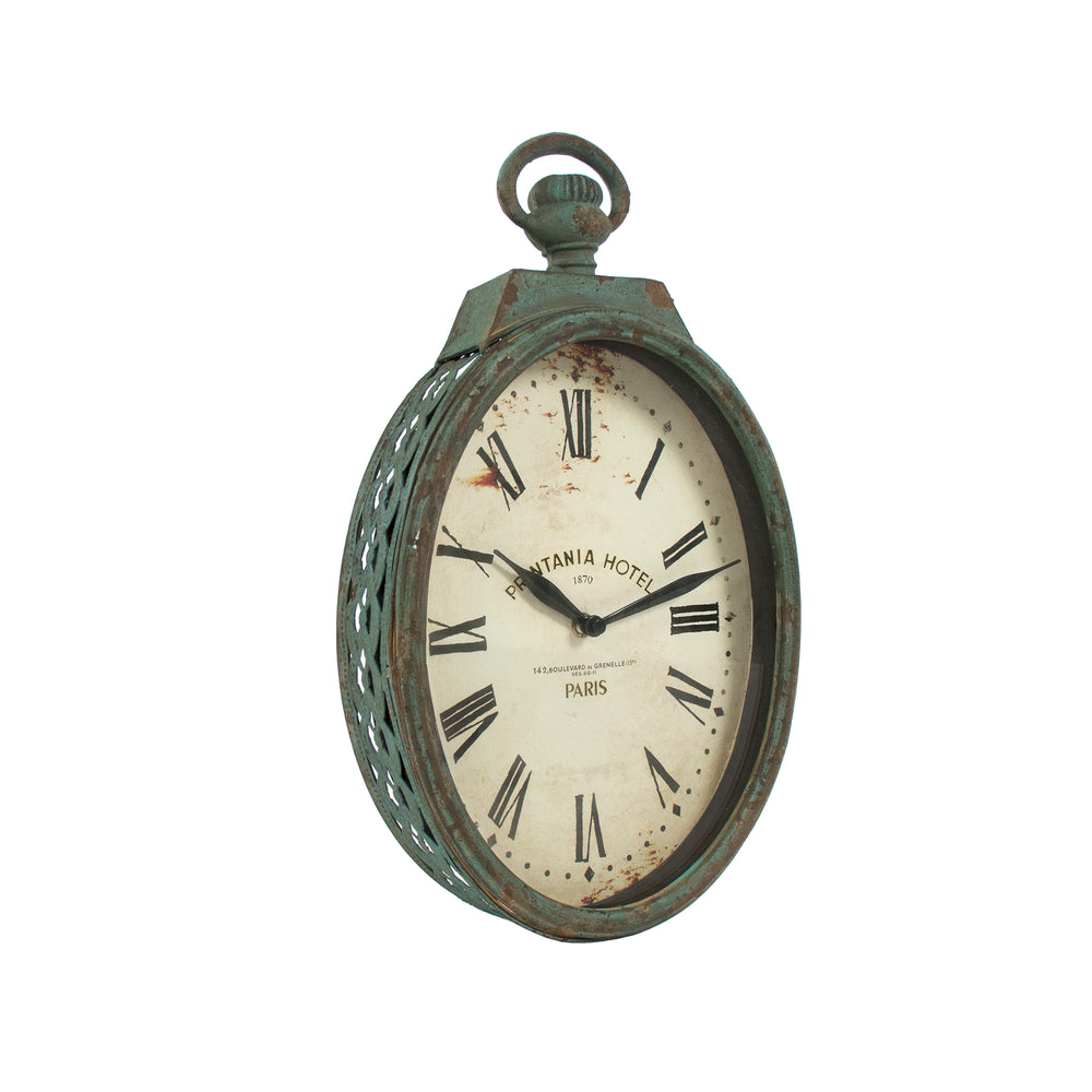 Clock Antique Grey-Green PC044 Zentique