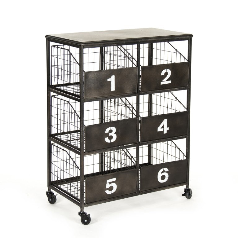 Zentique Claudio Storage Cart
