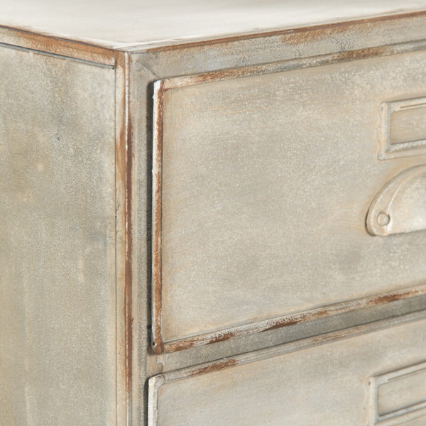 Oscar Drawer Cabinet Antique Grey Wash PC051 Zentique