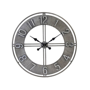 Adorlee Wall Clock Distressed Metal PC060 Zentique