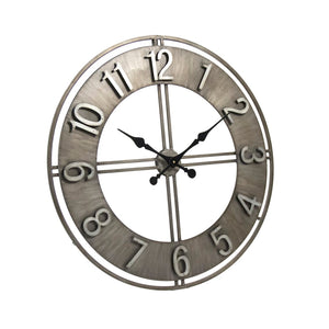 Adorlee Wall Clock Distressed Metal PC060 Zentique