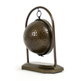 Iron Clock Distressed Bronze PC082 Zentique