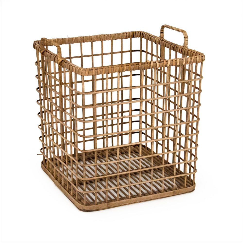 Large Basket Tan PC087 Zentique