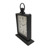Distressed Grey Table Clock Distressed Black PC113 Zentique