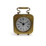 Gold Table Clock Distressed Gold PC115 Zentique