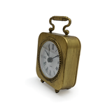 Gold Table Clock Distressed Gold PC115 Zentique