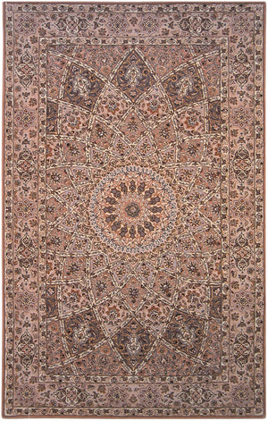 Safavieh Persian Elegance Area Rug - Luxurious Silk & Wool Blend With Intricate Traditional Design For Home Decor Ivory ,Multi Silk & Wool Pile Pc155a-210