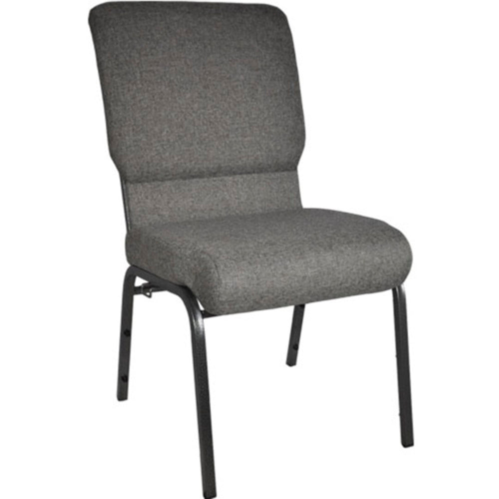 English Elm Advantage Charcoal Gray Church Chair – Ergonomic, Stackable, Durable Seating for Events & Services PCHT185-111