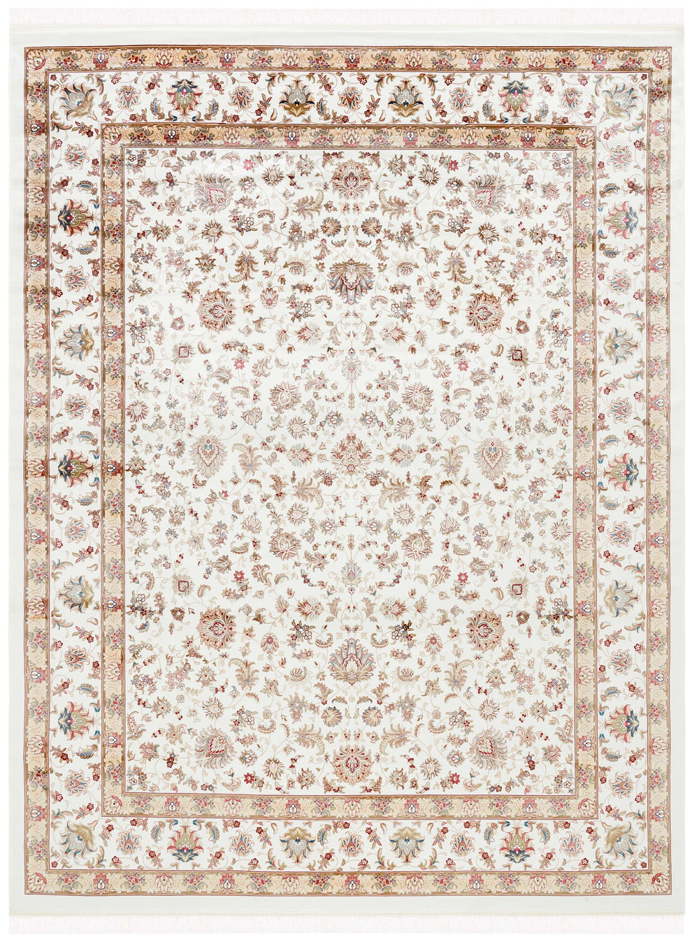 Safavieh Persian Classic Area Rug - Elegant Turkish Design In Soft Ivory And Beige For Timeless Home Decor Ivory ,Beige Bamboo Pcl450a-8