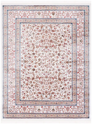 Safavieh Persian Classic 454a Area Rug - Elegant Turkish Design In Soft Ivory, Beige, And Blue For Any Space Ivory ,Beige Blue Bamboo Pcl454a-8