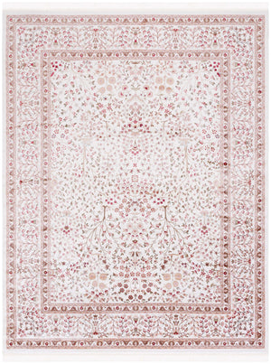 Safavieh Persian Classic Area Rug - Timeless Turkish Design For Elegant Living Spaces, Durable Bamboo Comfort Ivory ,Beige Bamboo Pcl458a-9