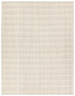 Jaipur Living Park City By Barclay Butera Promontory Pct02 Handwoven Handmade 100% Wool Lines Stripes Indoor Rug Ivory, Gray 100% Wool Rug160262