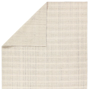 Jaipur Living Park City By Barclay Butera Promontory Pct02 Handwoven Handmade 100% Wool Lines Stripes Indoor Rug Ivory, Gray 100% Wool Rug160262