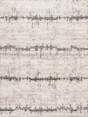 Pasargad Home Vogue Collection Hand-knotted Silver Wool Area Rug - Luxurious Contemporary Style Decor   Pdr-3 8x10