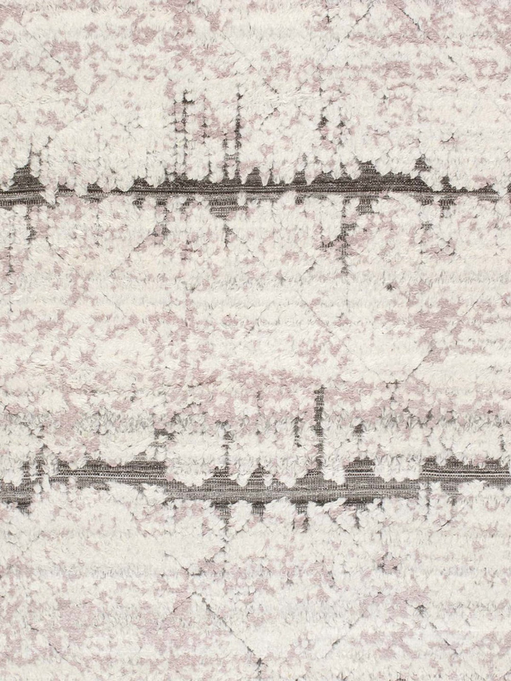 Pasargad Home Vogue Collection Hand-knotted Silver Wool Area Rug - Luxurious Contemporary Style Decor   Pdr-3 8x10