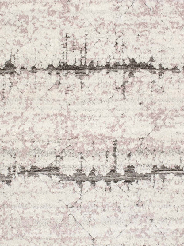 Pasargad Home Vogue Collection Hand-knotted Silver Wool Area Rug - Luxurious Contemporary Style Decor   Pdr-3 8x10