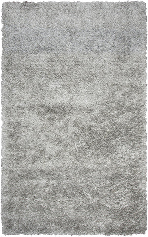 Alora Decor Pearl Hand-Tufted Shag Rug In Pearl Gray With Lurex Sheen — Plush High-Pile Luxury For Living Areas 5' x 7'6" PEAPE100100330576