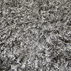 Alora Decor Pearl Hand-Tufted Shag Rug In Pearl Gray With Lurex Sheen — Plush High-Pile Luxury For Living Areas 5' x 7'6" PEAPE100100330576