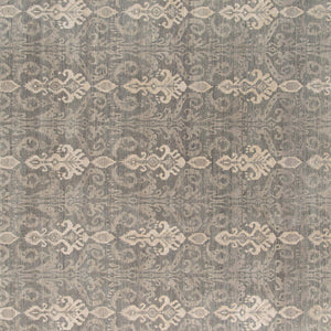 Pearl Hand-knotted Wool Silk Persian Motif Area Rug for Living Room or Bedroom