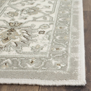 Safavieh Persian Garden Area Rug - Luxurious Floral Design For Elegant Home Décor And Comfort Silver ,Ivory 100% Viscose Peg612w-5