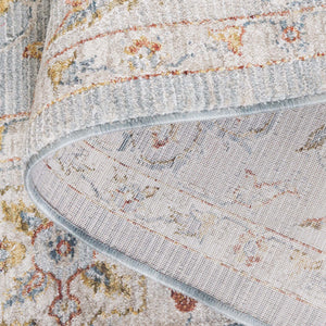 Safavieh Persian Traditional Style Area Rug - Elegant Blue And Grey Design For Timeless Home Décor Blue ,Grey Polyester Per205m-9