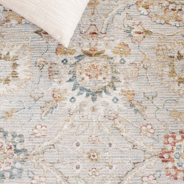 Safavieh Persian Area Rug – Elegant Floral Design In Sophisticated Grey And Blue For Timeless Home Decor Grey ,Blue Polyester Per210f-9