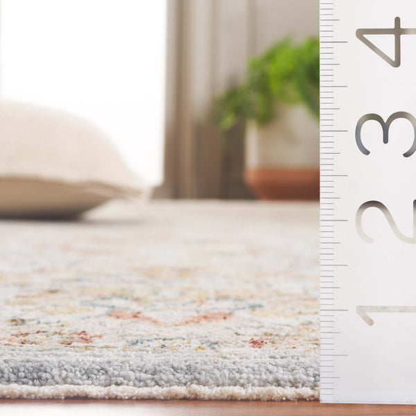 Safavieh Persian Traditional Area Rug - Elegant Grey And Gold Rust Design For Timeless Home Décor Upgrade Blue ,Grey Polyester Per215m-9