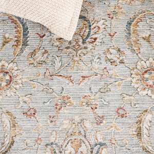 Safavieh Persian Traditional Area Rug - Elegant Grey And Gold Rust Design For Timeless Home Décor Upgrade Blue ,Grey Polyester Per215m-9