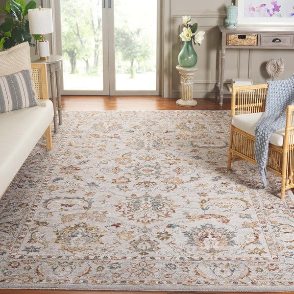 Safavieh Persian Luxurious Area Rug - Timeless Traditional Design In Elegant Grey And Gold Hues For Your Home Grey ,Gold Rust Polyester Per220f-10