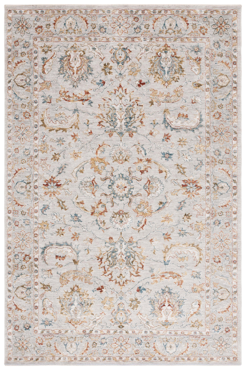 Safavieh Persian Luxurious Area Rug - Timeless Traditional Design In Elegant Grey And Gold Hues For Your Home Grey ,Gold Rust Polyester Per220f-10