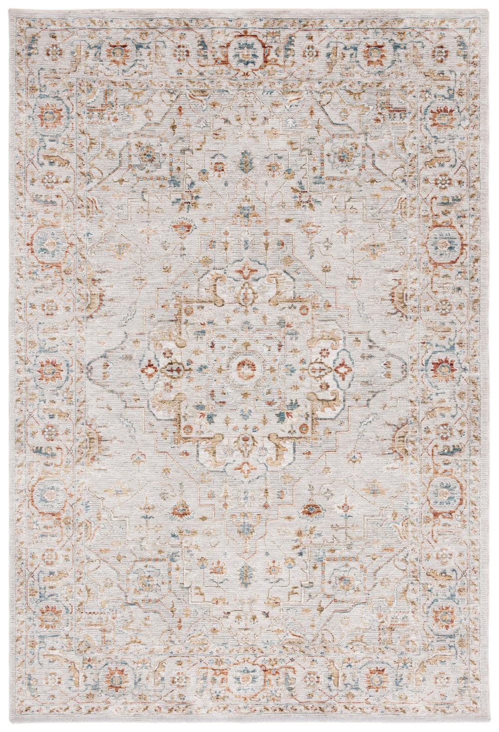 Safavieh Persian Exquisite Power-loomed Area Rug In Grey And Gold Rust - Timeless Elegance For Any Space Grey ,Gold Rust Polyester Per225f-10