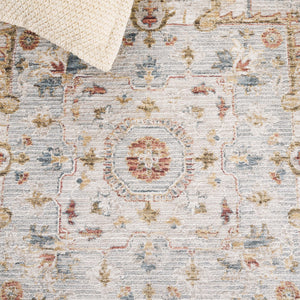 Safavieh Persian Exquisite Power-loomed Area Rug In Grey And Gold Rust - Timeless Elegance For Any Space Blue ,Grey Polyester Per225m-9