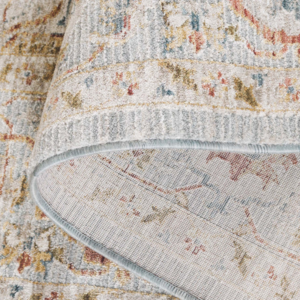 Safavieh Persian Exquisite Power-loomed Area Rug In Grey And Gold Rust - Timeless Elegance For Any Space Blue ,Grey Polyester Per225m-9