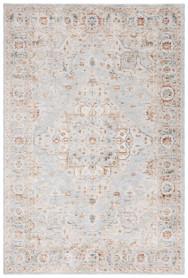 Safavieh Persian Exquisite Power-loomed Area Rug In Grey And Gold Rust - Timeless Elegance For Any Space Blue ,Grey Polyester Per225m-9