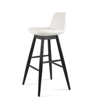 Soho Concept Pera Baba Barstools & Counterstools - Stylish Leatherette, Swivel Mechanism, 2-year Guarantee! White  Soho-concept-dining-chair-09328