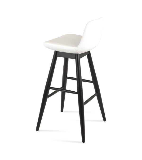 Soho Concept Pera Baba Barstools & Counterstools - Stylish Leatherette, Swivel Mechanism, 2-year Guarantee! White  Soho-concept-dining-chair-07027