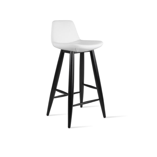 Soho Concept Pera Baba Swivel Barstools & Counterstools - Elegant Boucle & Velvet Fabrics With 10-year Warranty! White  Soho-concept-dining-chair-09325