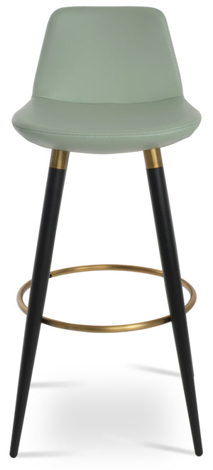 Soho Concept Pera Ana Barstools & Counterstools - Stylish Upholstered Seats With 10-year Guarantee, Made In Turkey! Black,Gold  Soho-concept-dining-chair-09369