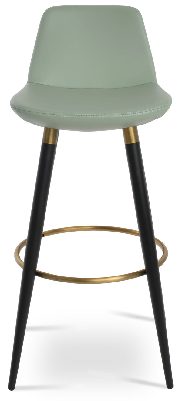 Soho Concept Pera Ana Barstools & Counterstools - Stylish Upholstered Seats With 10-year Guarantee, Made In Turkey! Black,Gold  Soho-concept-dining-chair-09369
