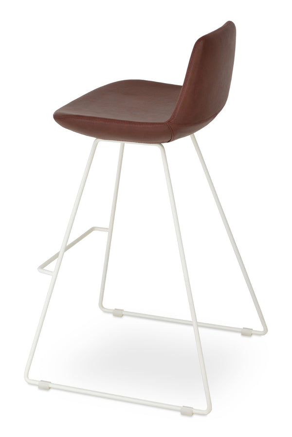 Soho Concept Pera Wire Barstools & Counterstools With Premium Fabrics - Stylish, Durable Design With 10-year Warranty   Soho-concept-dining-chair-09384