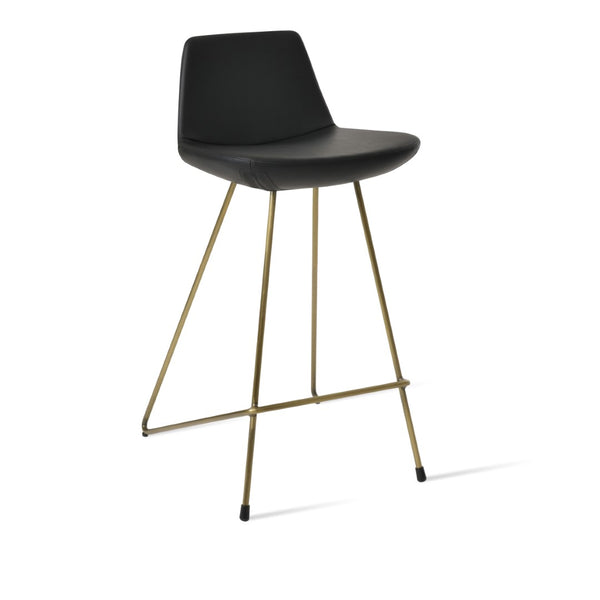 Soho Concept Pera Cat Wire Barstools & Counterstools - Stylish Boucle, Velvet & Nubuck Fabrics, 10-year Guarantee! Bronze,Black  Soho-concept-dining-chair-09397