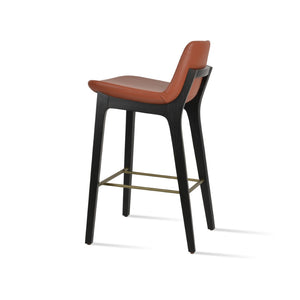 Soho Concept Pera Barstools & Counterstools - Stylish Leatherette Seats, Solid Wood, 2-year Warranty, Limited Stock! Ash  Soho-concept-dining-chair-09473