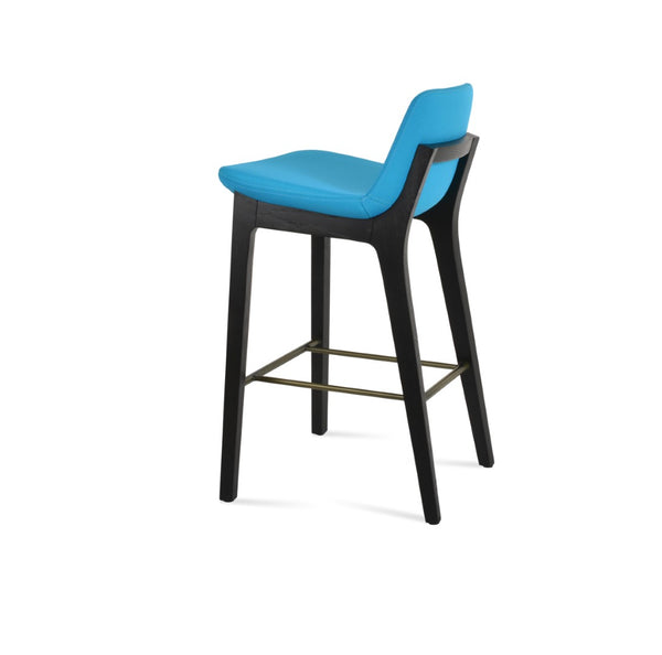 Soho Concept Pera Barstools & Counterstools - Premium Upholstery, Solid Wood, Stylish Finishes & 10-year Guarantee Ash,Black,Brass,Turquoise  Soho-concept-dining-chair-09454
