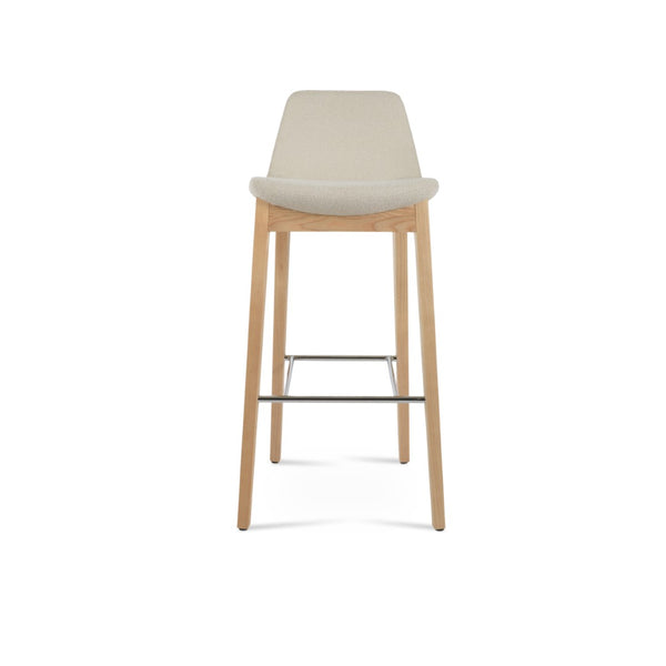 Soho Concept Pera Barstools & Counterstools - Premium Upholstery, Solid Wood, Stylish Finishes & 10-year Guarantee Ash,Natural,Chrome,White  Soho-concept-dining-chair-09458