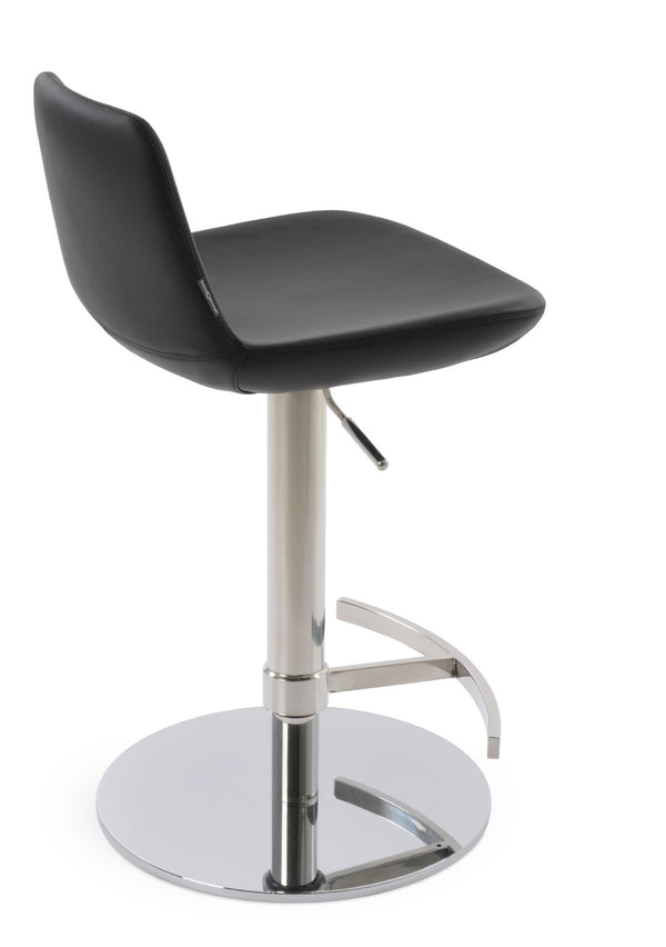 Soho Concept Pera Piston Adjustable Barstools & Counterstools - Sleek Metal Design, 2-year Guarantee, In Stock! Black  Soho-concept-dining-chair-09528